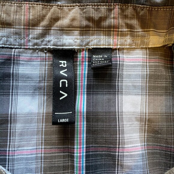 RVCA Button Down Shirt - Picture 2 of 5